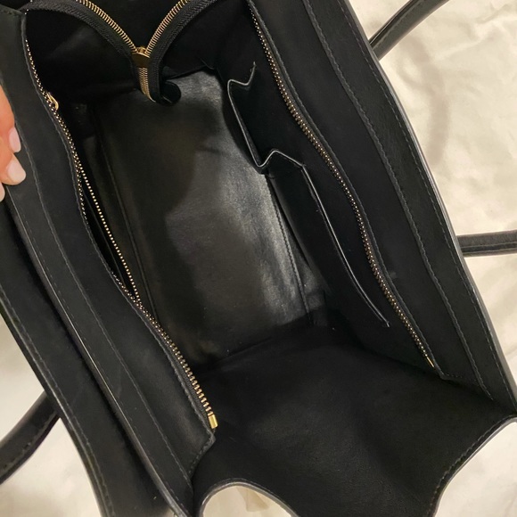 CELINE MINI LUGGAGE TOTE (BLACK) - Picture 5 of 5